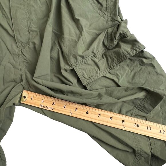 Boy Scouts Of America Mens Green Nylon11" Inseam Cargo Shorts Medium Flaw - Picture 3 of 8